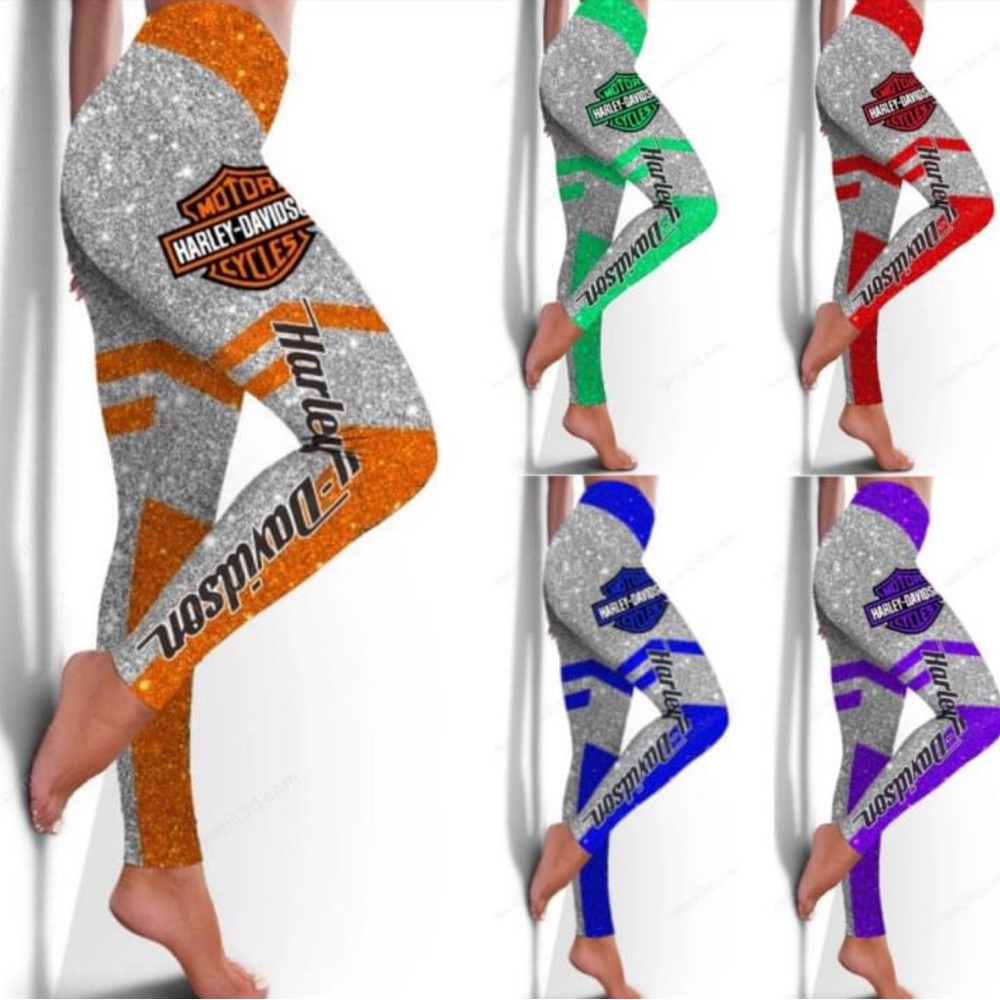Harley-Davidson Women's Graphic Leggings - Multiple Colors